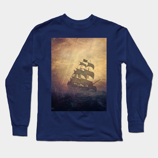 Ship to Shore Long Sleeve T-Shirt by scatharis